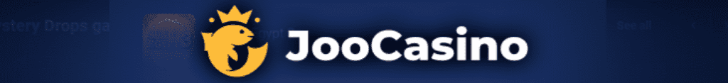 Joo Casino Dashboard Banner