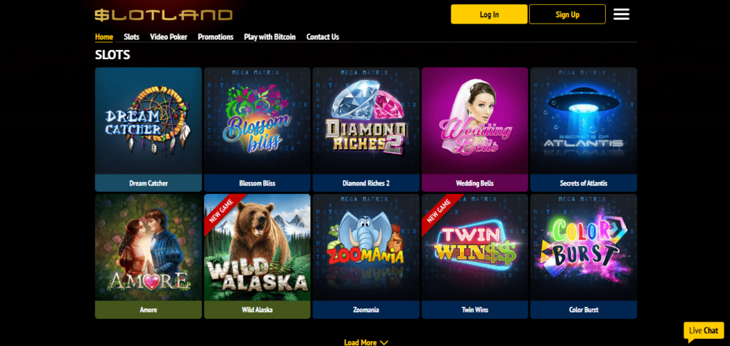 Slotland Casino Games