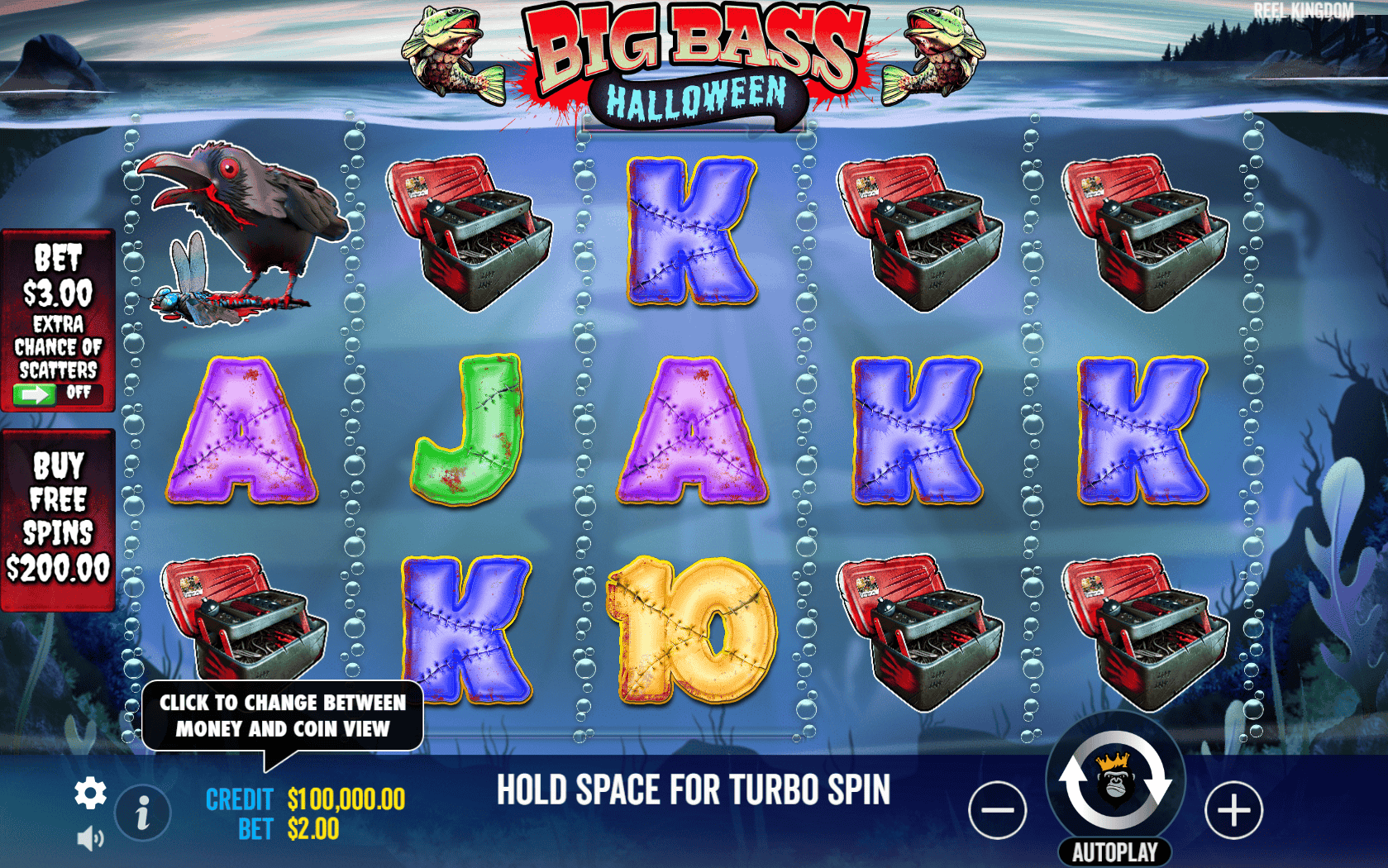 Big Bass Halloween Dashboard