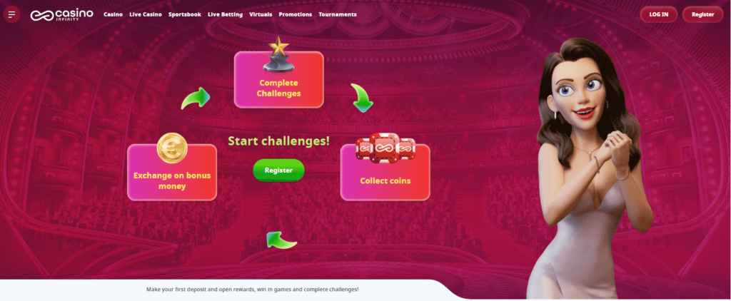 Casino Infinity Casino Casino Challenges