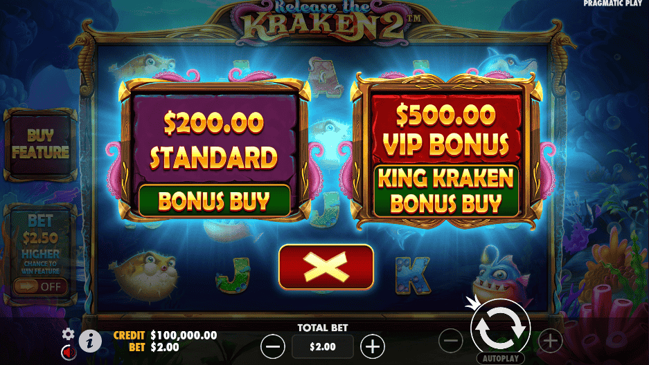 Release the Kraken 2_Buy Feature