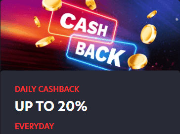 1Red Casino Daily Cashback