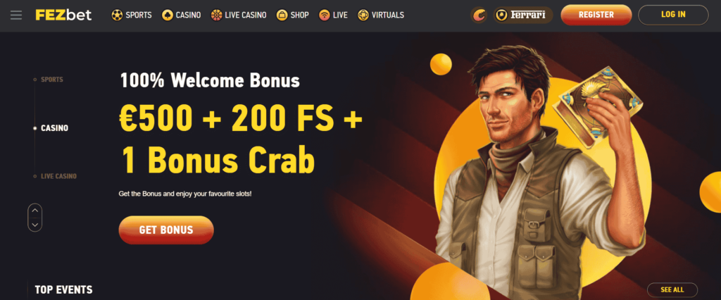 FEZbet Casino Main