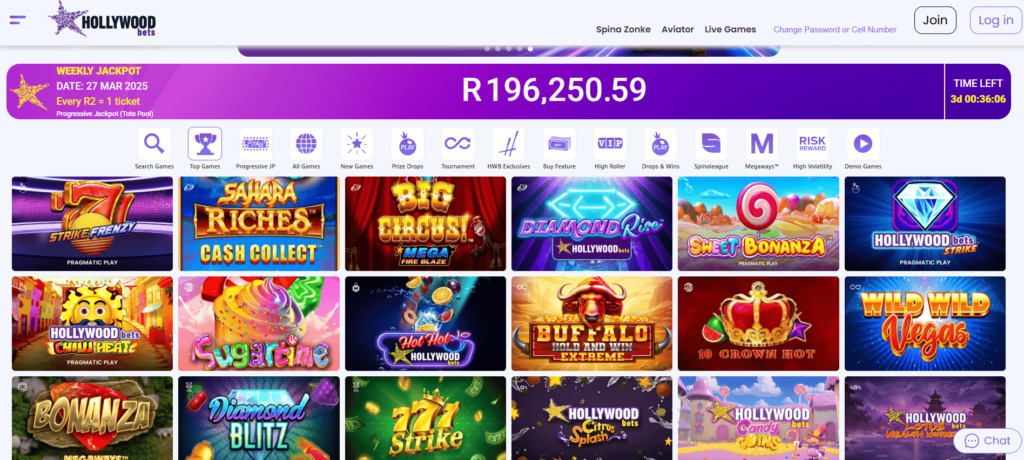 Hollywoodbets Spinka Zonke